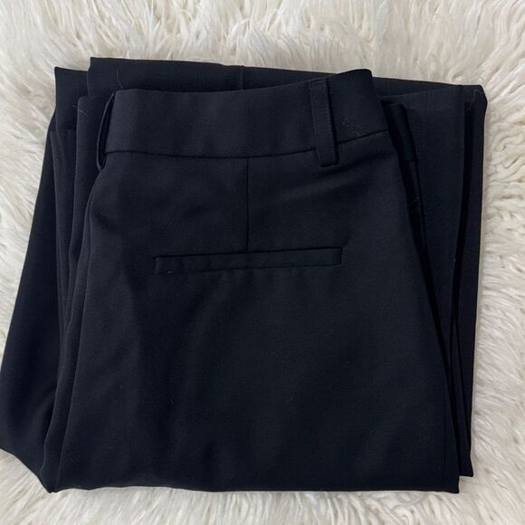 J. Crew Black Wide Leg Women's Pants Size 4 - Picture 9 of 9